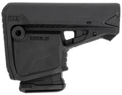FAB Defense GL-Core Survival AR-15 Buttstock w/Mag Carrier & Rubber Butt Pad - Tube Not Included