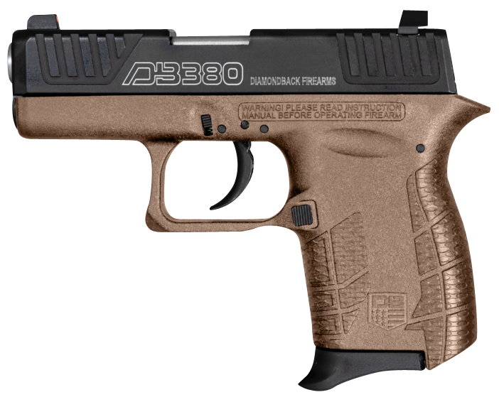 Diamondback DB380 Gen4 .380 ACP 2.80" 6+1 DAO Semi-Auto Pistol