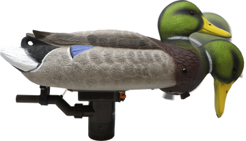 Higdon Decoys Battleship Swimmer Pro Mallard Drake Multi-Color Foam Filled Motion Decoy