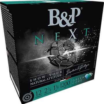 B&P Ammunition Next 12 Gauge 2.75" 1 1/8 oz #8 Shot - Box or Case