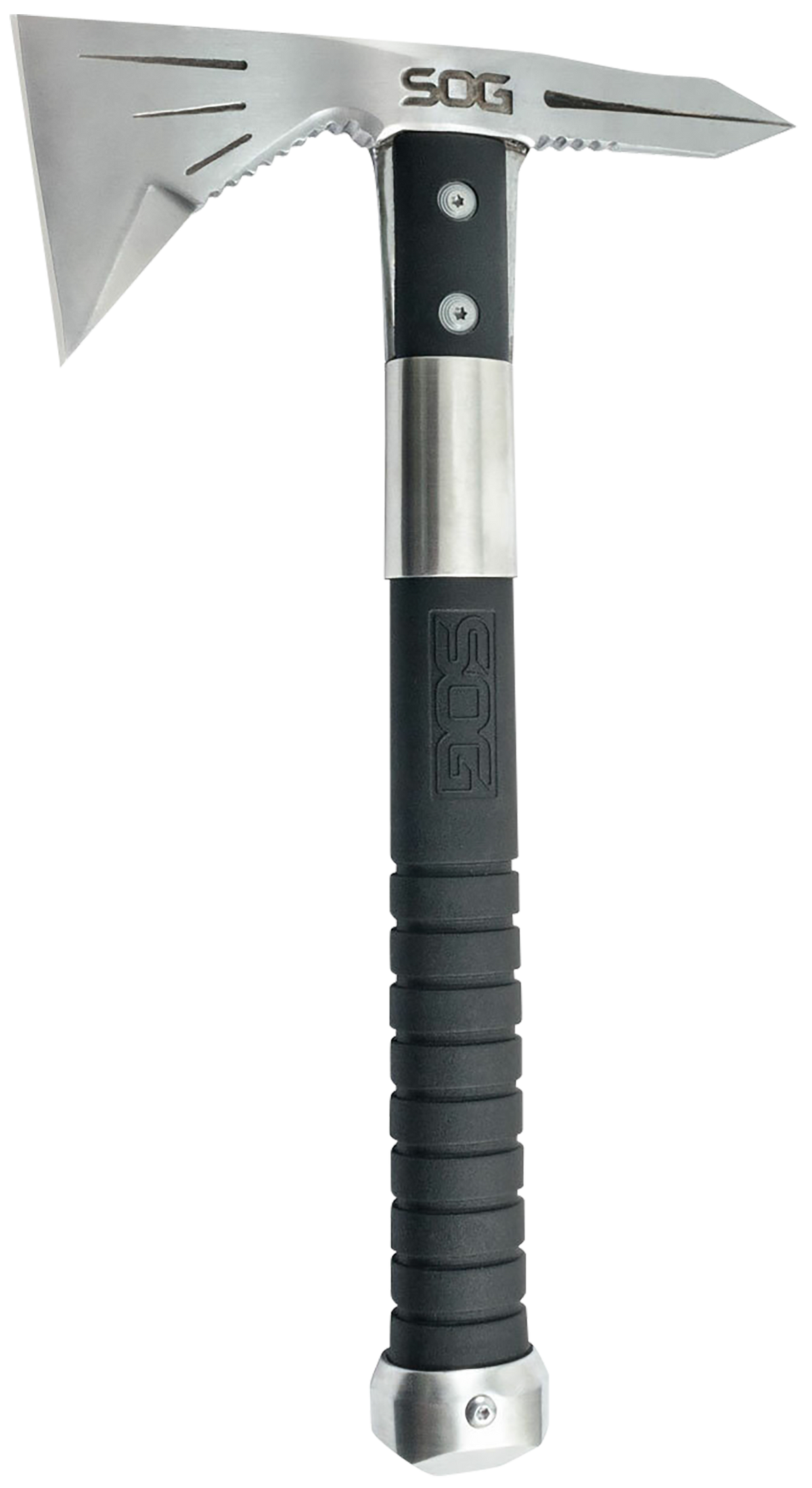 S.O.G Voodoo Hawk Mini Tomahawk 2.75" 3Cr13MoV SS Blade - Satin Finish - GRN Handle