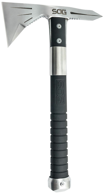 S.O.G Voodoo Hawk Mini Tomahawk 2.75" 3Cr13MoV SS Blade - Satin Finish - GRN Handle