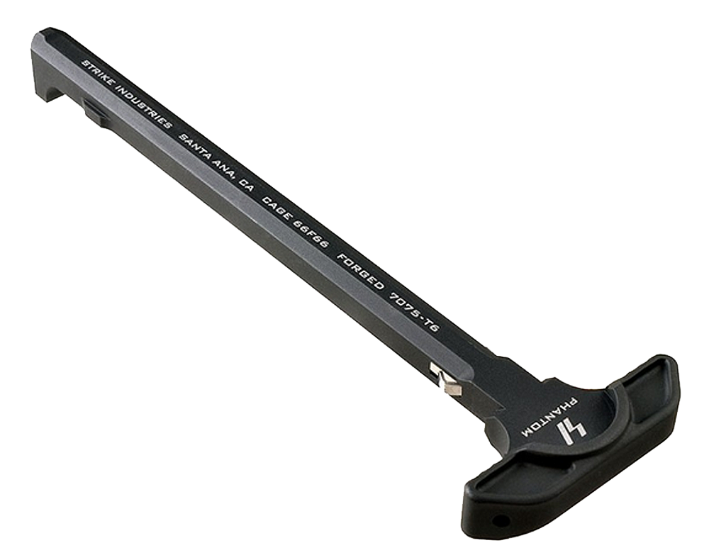 Strike Industries Latchless Charging Handle AR-15 Black Anodized Aluminum