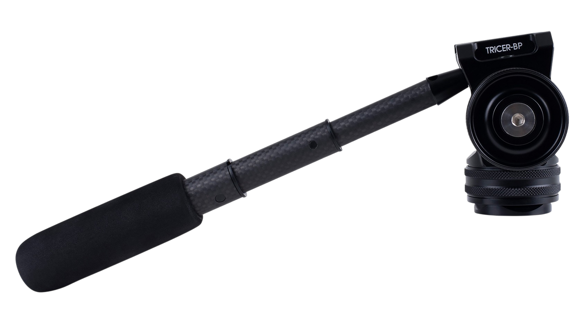 Tricer BP-FH-1 Tricer-BP Black Carbon Fiber Fluid Pan Head