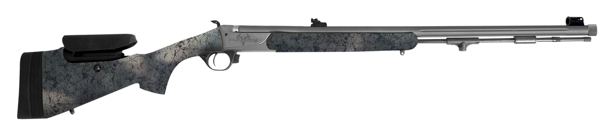 Traditions Pursuit XT Pro 50 Cal 26" Single Shot Muzzleloader - Desert Web Stock w/ Peep Sight