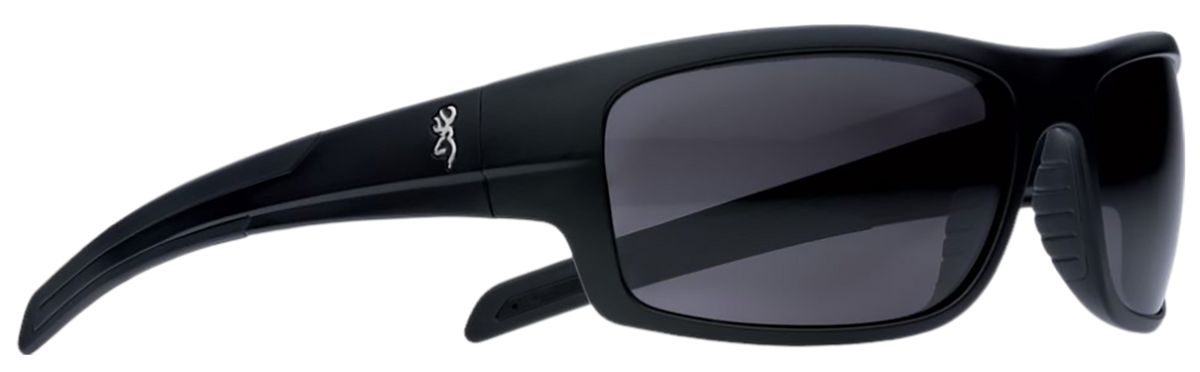 Browning Polarized Shooting Glasses Polycarbonate Clear Lens - Black Frame