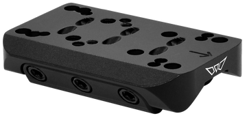 Warne 6108M Red Dot Reflex Shotgun Rib Mount - Black Anodized Aluminum