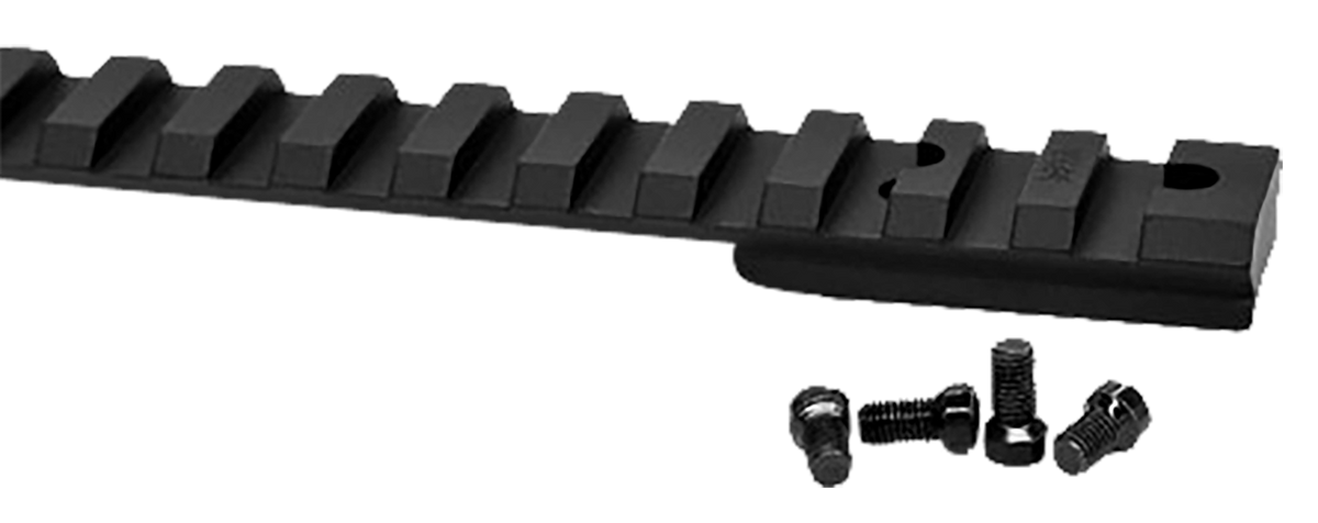 Warne V49015MOA Vapor Picatinny Rail Black Anodized Ruger 10/22 Rimfire 15 MOA