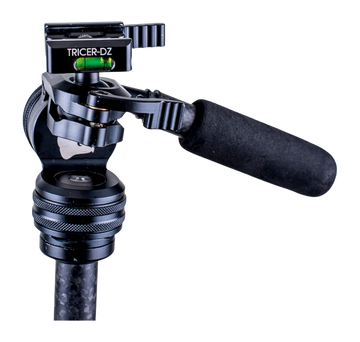 Tricer DZ-PAN-2 Hybrid Pan Head - Carbon Fiber Lever Lock - 15 lb Capacity
