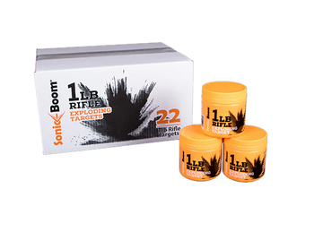 Sonic Boom/Jerent SBT0120P 1 lb Rifle Exploding Target 22 Pack