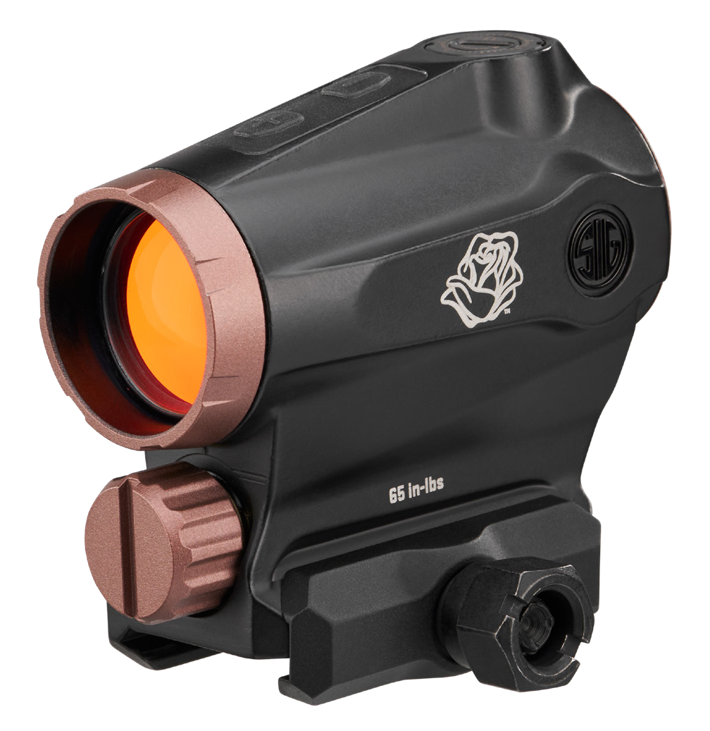 Sig Sauer Electro-Optics ROMEO5X Gen II 1x20mm 2 MOA Red Dot Sight - Black / Rose Gold