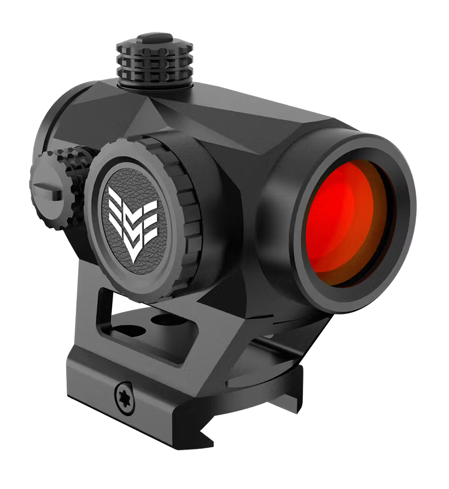 Swampfox Optics Liberator II Mini Red Dot 1x22mm 2 MOA Dot - Black