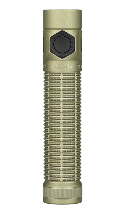 Olight Baton 4 Pro Olive Green 1600-Lumen Rechargeable EDC Flashlight