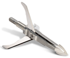 NAP Spitfire Maxx 100gr Mechanical Broadhead 1-3/4" Cut On Contact 3-Pack Silver