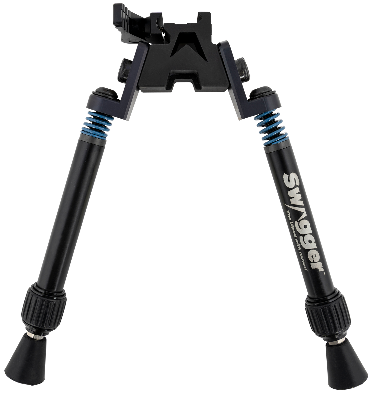 Swagger SFR10 Flex to Rigid QD Bipod 6-10.5" Picatinny Black