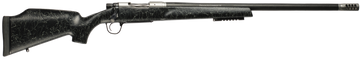 Christensen Arms Traverse 300 PRC 26" 3+1 Bolt-Action Rifle - Natural Stainless, Black w/Gray Webbing Stock