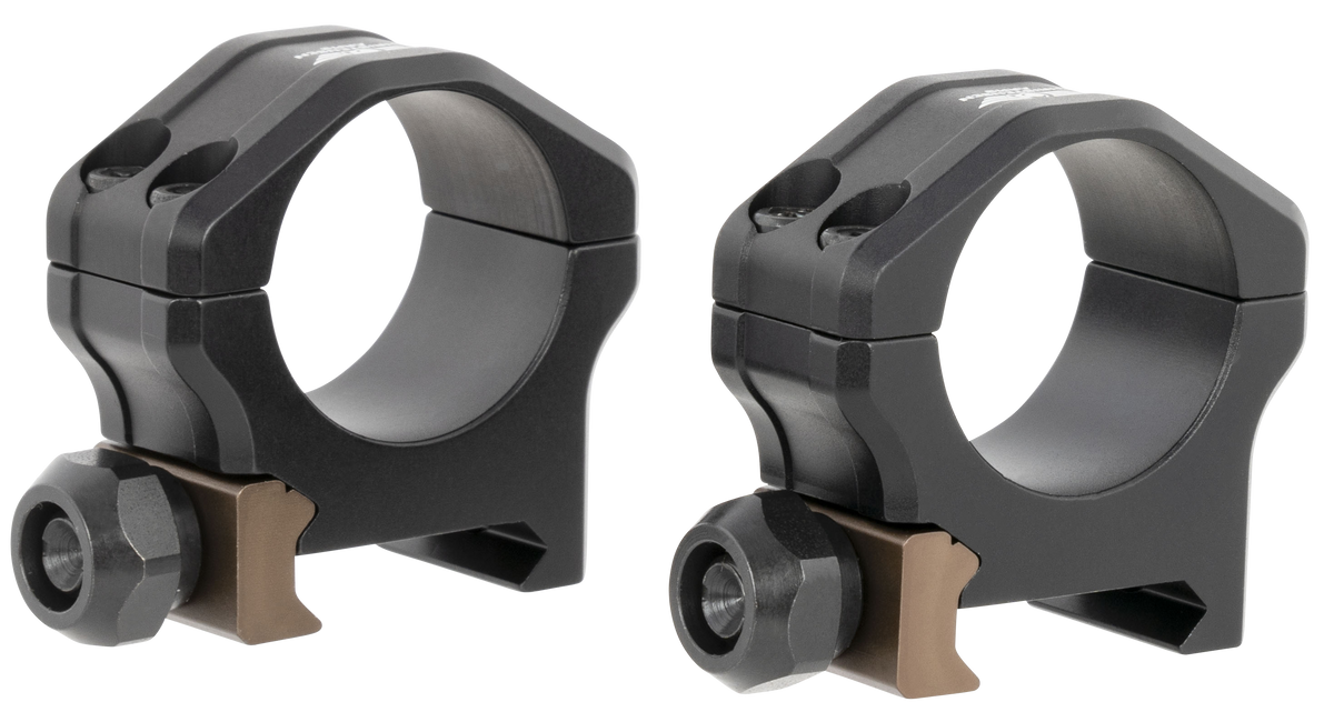 Christensen Arms Ultralight PRSR-X2 1" Low Scope Rings - Black Anodized