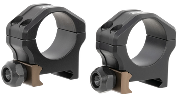 Christensen Arms Ultralight PRSR-X2 1" Low Scope Rings - Black Anodized