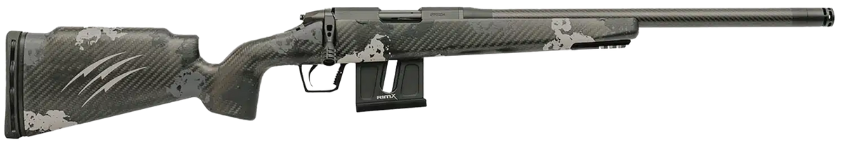 Fierce Firearms Carbon Razor 17 HMR 18" 10+1 Bolt-Action Rifle - Black Cerakote / Phantom Camo