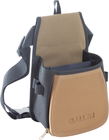 Allen 8303 Eliminator Basic Double Compartment Shooting Bag Black/Tan 7" x 4.75" x 12"