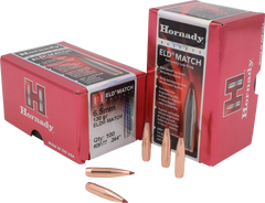 Hornady 26177 ELD Match 6.5mm .264 130 gr Extremely Low Drag-Match 100 Per Box