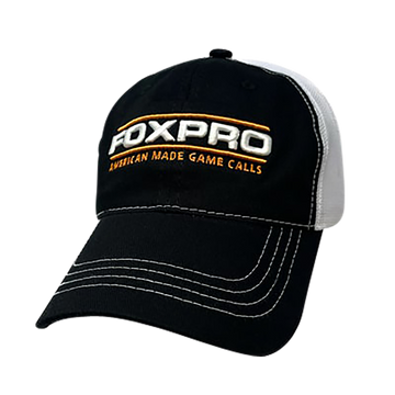 Foxpro Sidekick Black/White Unstructured Snapback Hat - OSFA