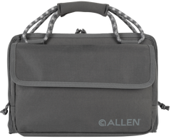 Allen 91414 Rollins Double Handgun Case 16.10" Gray Polyester