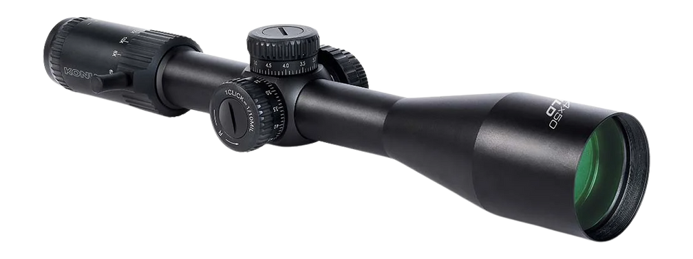 Konus Wild 6-24x50mm Illuminated German 4 Reticle Riflescope - Matte Black