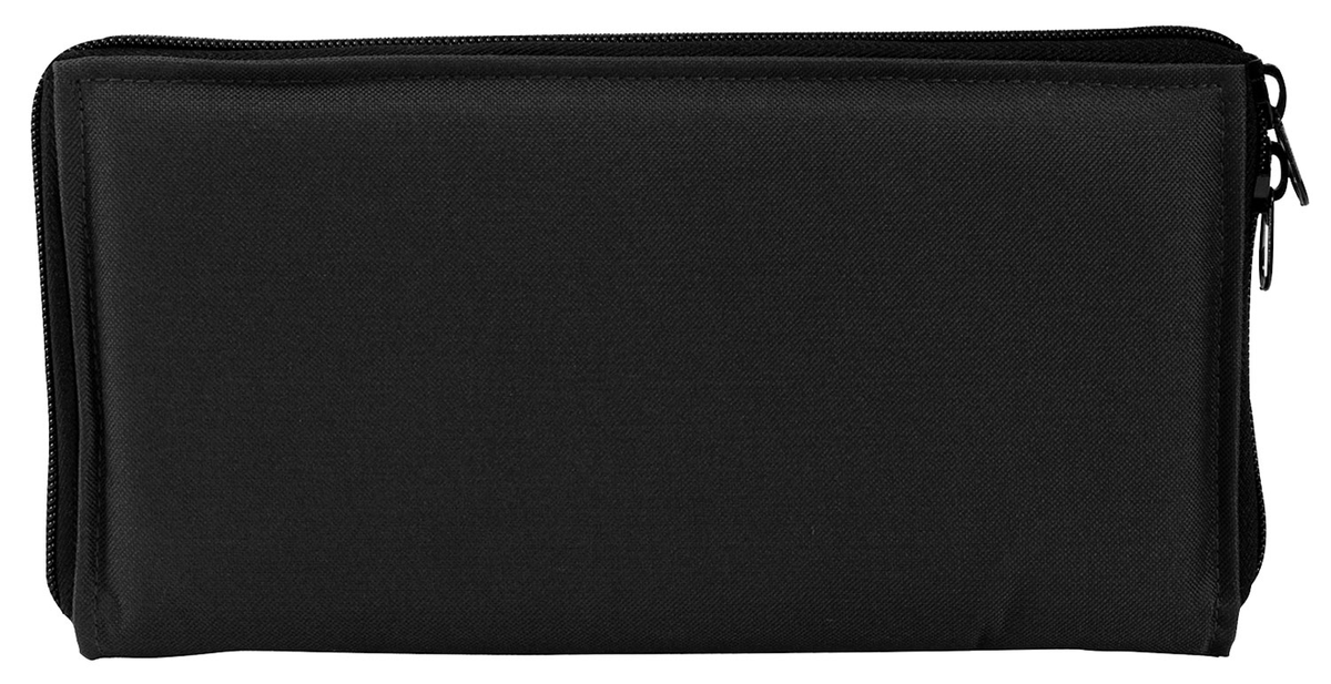 NcStar CV2904B Pistol Case Range Bag Insert 13" Black 600D PVC