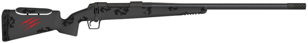 Fierce Firearms CT Rival FP 7mm PRC 22" 3+1 Bolt-Action Rifle - Blackout Camo