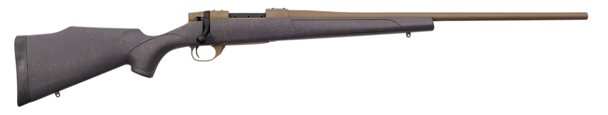 Weatherby Vanguard Weatherguard 22-250 Rem 24" 5+1 Bolt-Action Rifle - Burnt Bronze Cerakote