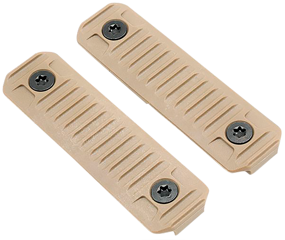 Strike Industries M-LOK Cable Management Cover Long 3.14" Flat Dark Earth Polymer 2-Pack