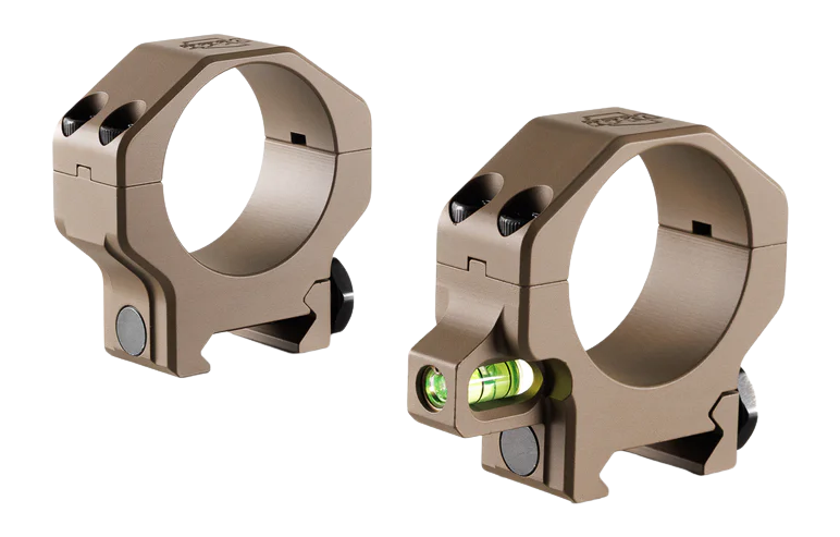 Ruffs Precision CLR 30mm Scope Rings 1.00" Medium - FDE
