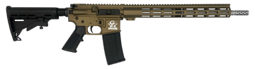Great Lakes Firearms GL15 AR-15 .223 Wylde 16" 30+1 Semi-Auto Rifle - Bronze / Stainless