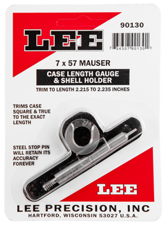 Lee 90130 Case Length Gauge w/ Shell Holder 7x57mm Mauser