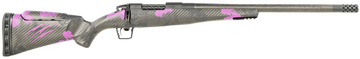 Fierce Firearms Mini Rogue 2.0 Carbon 6.5 Creedmoor 20" Bolt-Action Rifle - Black/Purple