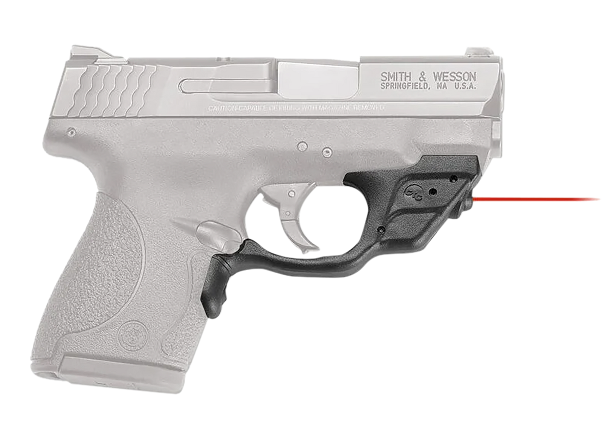 Crimson Trace LG-489 Laserguard Red Laser Sight for S&W M&P Shield & Shield M2.0 - Black Polymer