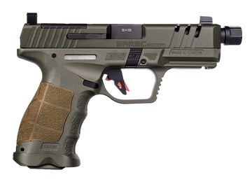 SAR USA SAR9 C SOCOM Compact 9mm Luger 4.7" 15+1 Semi-Auto Pistol - OD Green