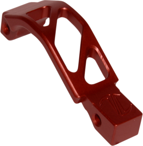 Timber Creek Outdoors AR Oversized Trigger Guard Drop-In Red Anodized Aluminum