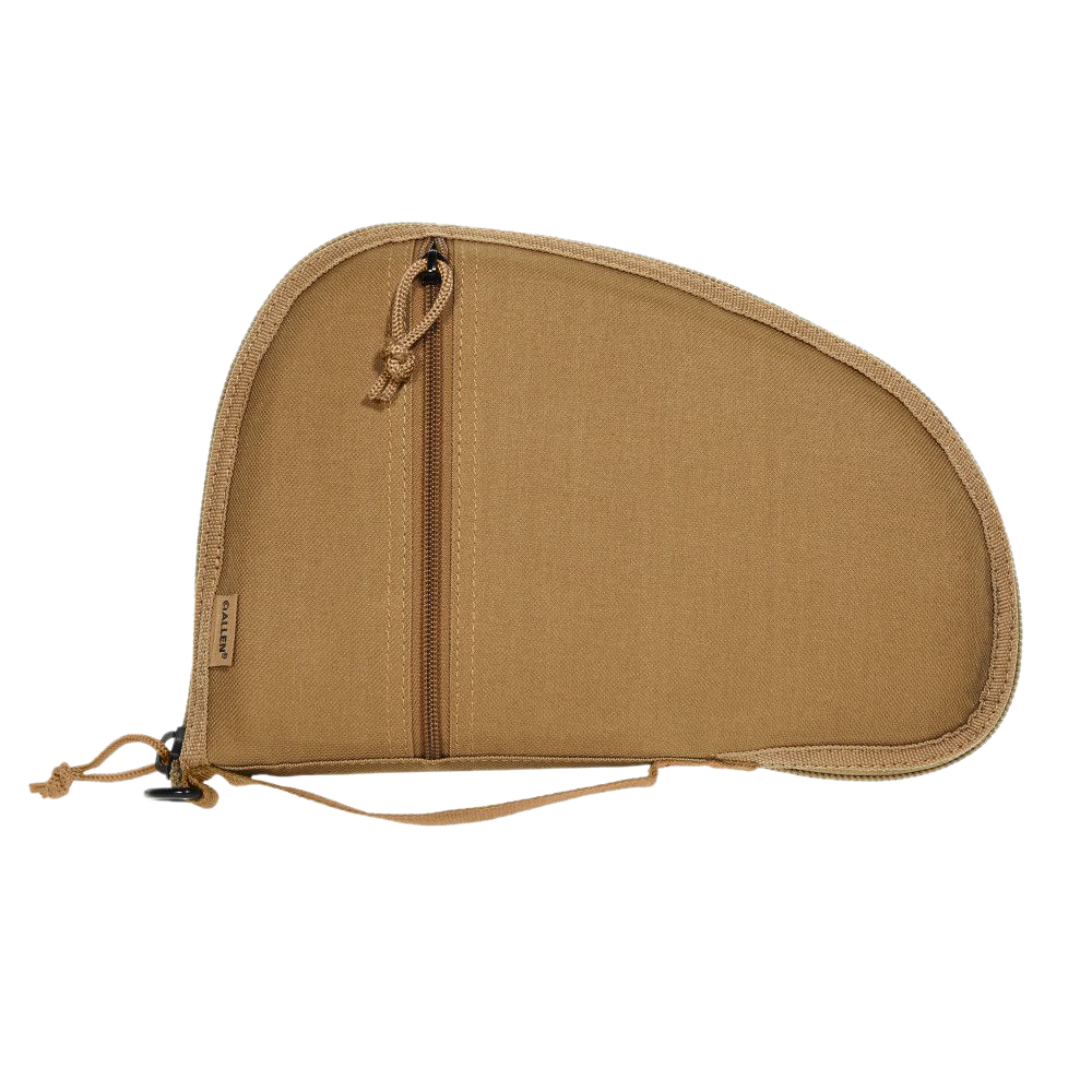 Allen 3614 Torrey Handgun Case Coyote Tan Polyester 11.5" x 7.75" Lockable