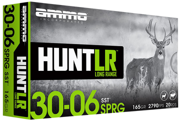Ammo Inc Hunt Long Range 30-06 Springfield 165gr SST 20-Rd Box/10-Box Case - Box or Case