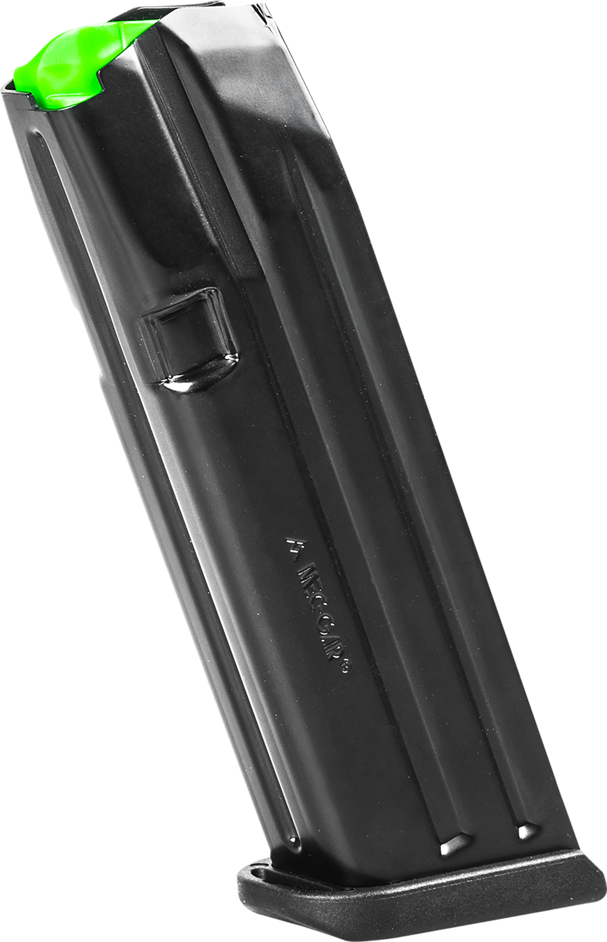 Mec-Gar Glock 17 9mm Luger 18-Rd Black Anti-Friction Steel/Polymer Magazine