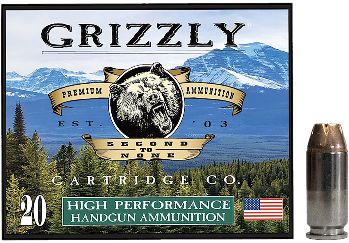 Grizzly Ammo GC4SW4 .40 S&W 180gr Jacketed Hollow Point - Box or Case