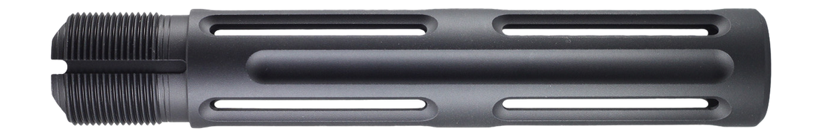 JE Machine Tech PS-BTP4 AR-15 Pistol Buffer Tube Skeletonized - Black