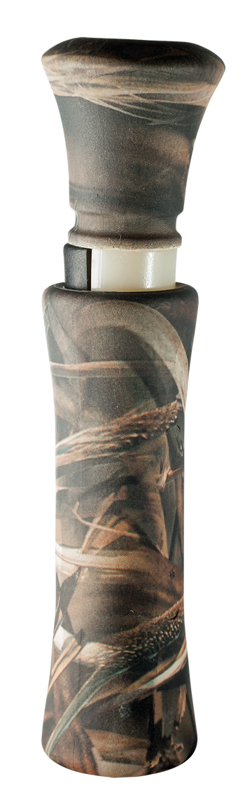 Duck Commander Camo Max DC2006 Double Reed Mallard Hen Duck Call - Realtree Max-4 Plastic