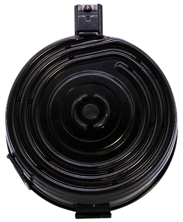KCI USA KCIMZ004S AK-47 7.62x39mm 75-Rd Drum Magazine - Black Steel