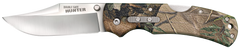 Cold Steel Double Safe Hunter 3.5" Folding Clip Point Plain Edge 8Cr13MoV Camo GFN