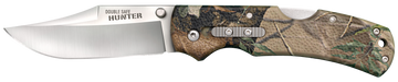 Cold Steel Double Safe Hunter 3.5" Folding Clip Point Plain Edge 8Cr13MoV Camo GFN