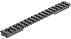 Leupold BackCountry Cross-Slot Scope Base 1-Piece 7075-T6 Aluminum Matte Black - Savage 110 Long Action 20 MOA