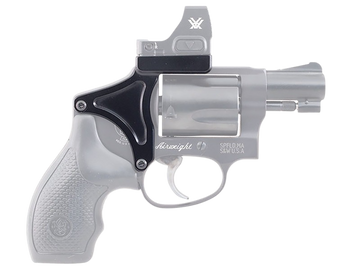 Shield Arms R.O.C. Revolver Optic Conversion S&W 442/642 J-Frame Anodized Aluminum RMR Mount - Black